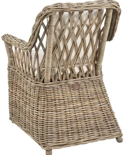 Set di 2 poltrone da giardino MAROS II Rattan Naturale