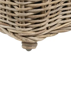 Set di 2 poltrone da giardino MAROS II Rattan Naturale