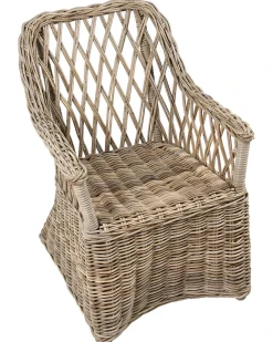 Set di 2 poltrone da giardino MAROS II Rattan Naturale