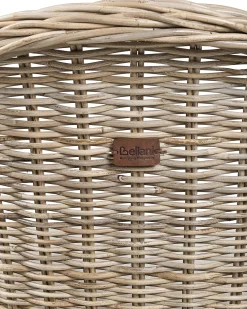 Set di 2 poltrone da giardino con cuscini SUSUA II Rattan Naturale