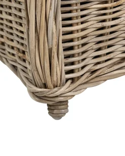 Set di 2 poltrone da giardino con cuscini SUSUA II Rattan Naturale