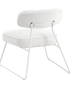 Set di 2 poltrone FROVI Tessuto Bianco sporco