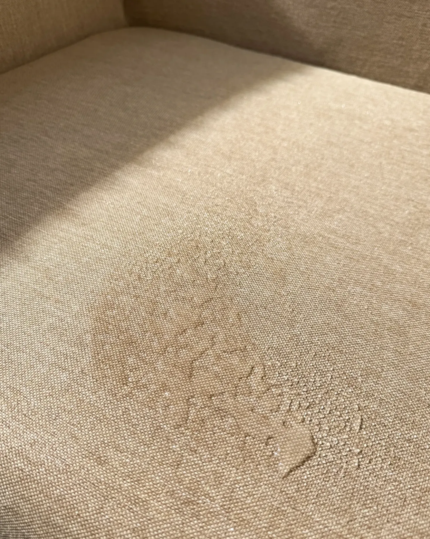 Set di 2 poltrone ROVIGO Tessuto Beige