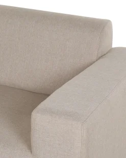 Set di 2 poltrone ROVIGO Tessuto Beige