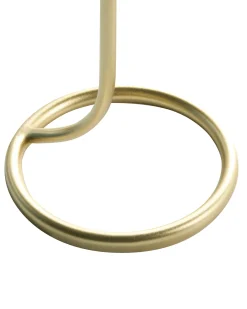 Set di 2 portacandele BUNYU Metallo 19/28 cm Oro