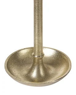 Set di 3 portacandele LIWUNG Metallo 27/33/38 cm Oro