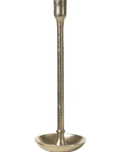 Set di 3 portacandele LIWUNG Metallo 27/33/38 cm Oro