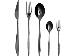 Set di 30 posate FARFALLE Nero