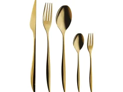 Set di 30 posate FARFALLE Oro