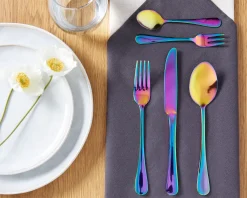 Set di 30 posate FUSILLI Multicolore