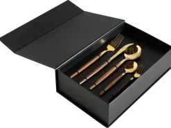 Set di 30 posate GEMELLI Oro