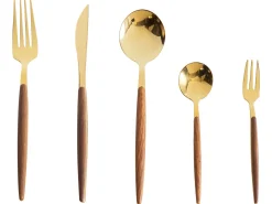 Set di 30 posate GEMELLI Oro