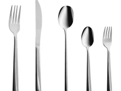 Set di 60 posate PENNE Argento