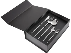 Set di 30 posate RIGATONI Argento