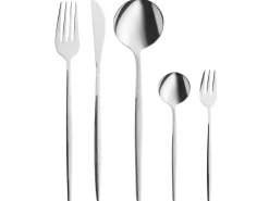 Set di 30 posate RIGATONI Argento