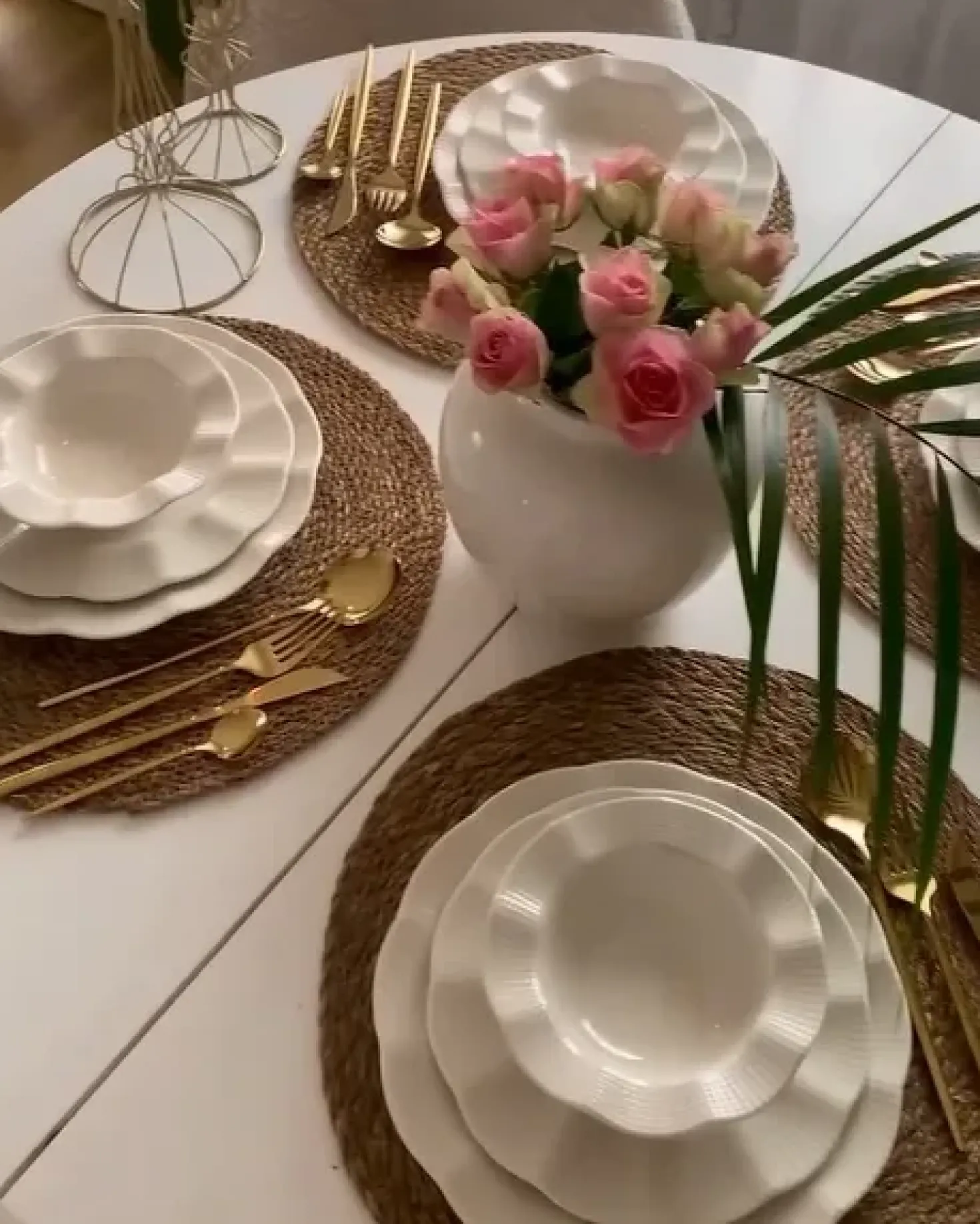 Set di 30 posate RIGATONI Oro