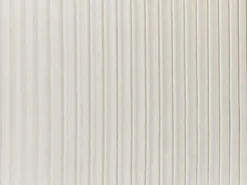 Set di 2 pouf contenitore CAMDENTON Velluto Bianco sporco