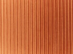 Set di 2 pouf contenitore MIRAMAR Velluto Arancione
