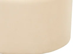 Set di 2 pouf contenitore MEDFORD Velluto Beige chiaro