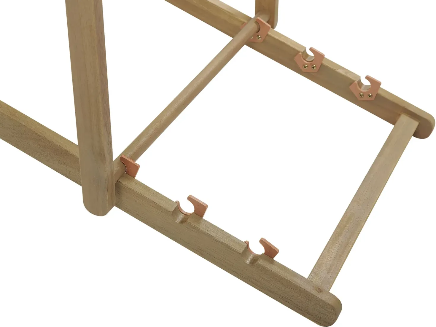 Set di 2 sedie a sdraio pieghevoli AVELLINO con Tessuti di Ricambio Legno d'acacia Marrone scuro