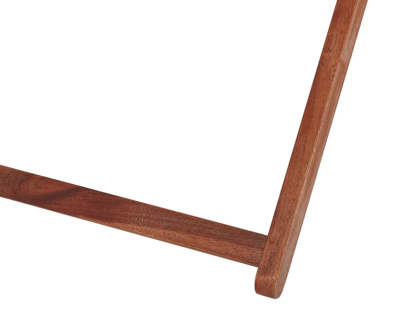Set di 2 sedie a sdraio pieghevoli AVELLINO con Tessuti di Ricambio Legno d'acacia Marrone scuro
