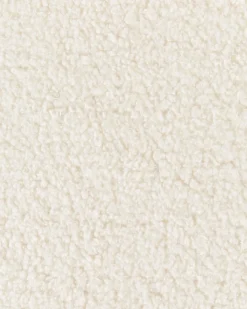 Set di 2 sedie alte AMAYA Bouclé Bianco sporco