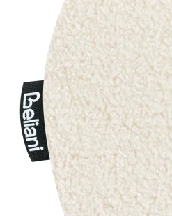 Set di 2 sedie alte AMAYA Bouclé Bianco sporco