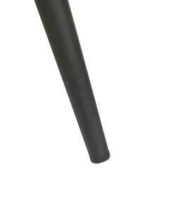 Set di 2 sedie alte CASMALIA Velluto Bianco sporco