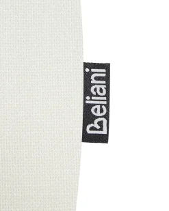 Set di 2 sedie alte CASMALIA Velluto Bianco sporco