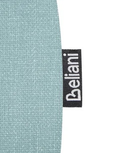 Set di 2 sedie alte CASMALIA Velluto Azzurro
