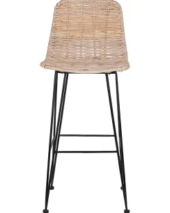 Set di 2 sedie alte CASSITA Rattan Naturale