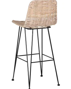 Set di 2 sedie alte CASSITA Rattan Naturale