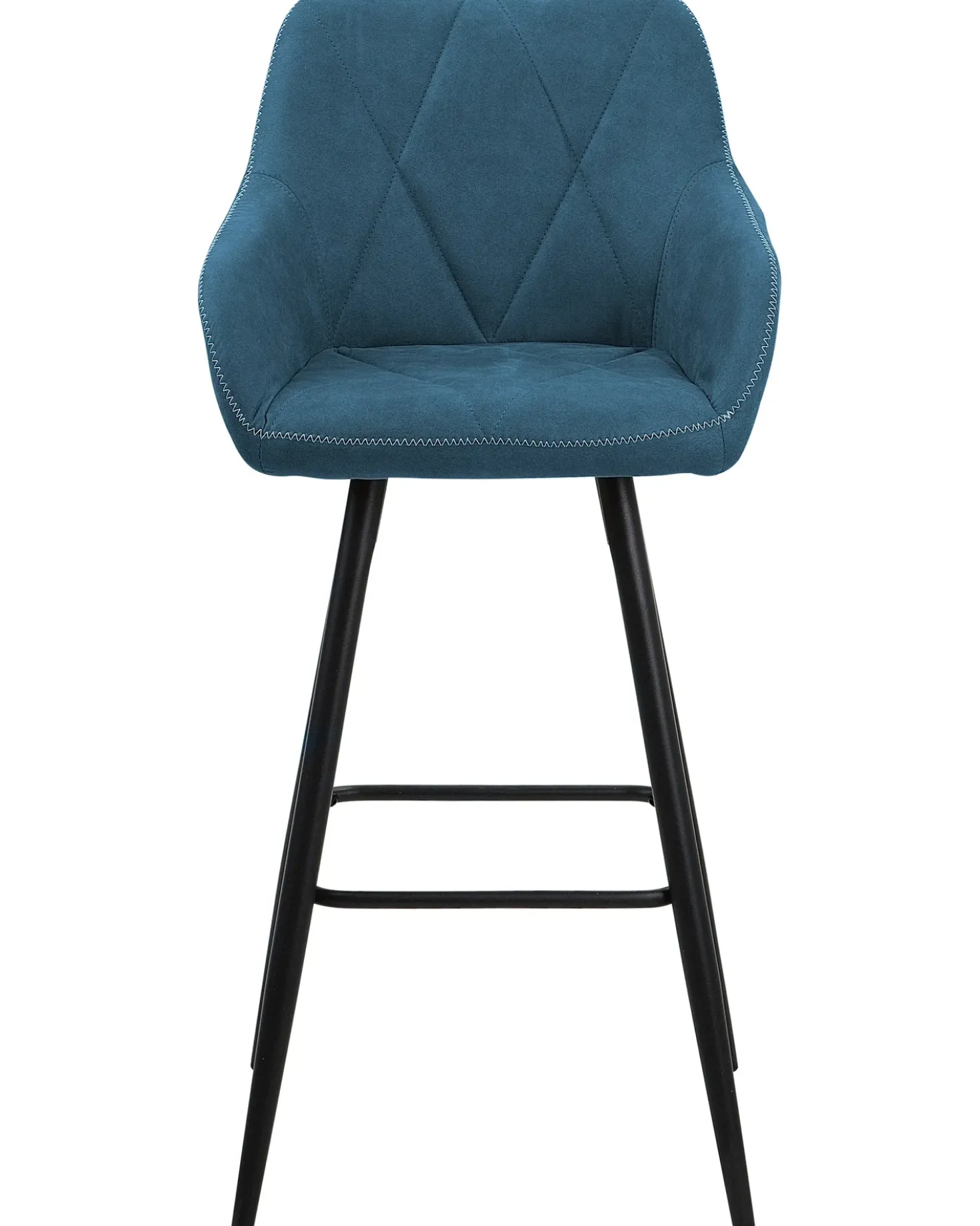 Set di 2 sedie alte DARIEN Blu oltremare