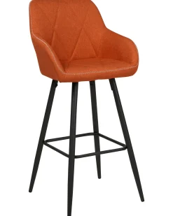 Set di 2 sedie alte DARIEN Arancione