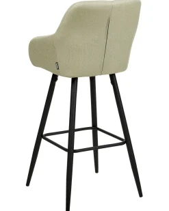 Set di 2 sedie alte DARIEN Verde chiaro