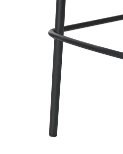 Set di 2 sedie alte DUETTE Velluto Marrone dorato