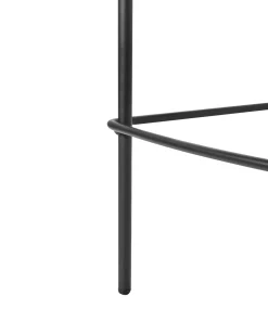 Set di 2 sedie alte DUETTE Lino sintetico Tortora