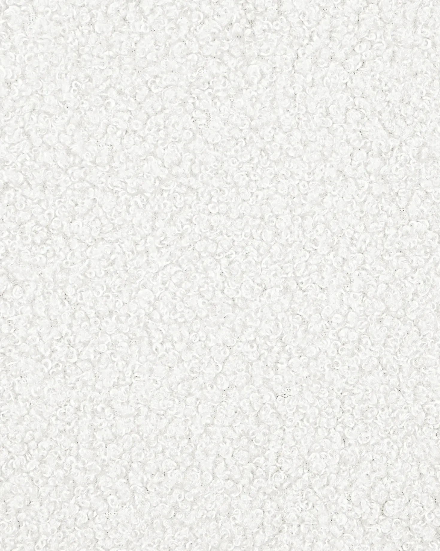 Set di 2 sedie alte EMERY Bouclé Bianco