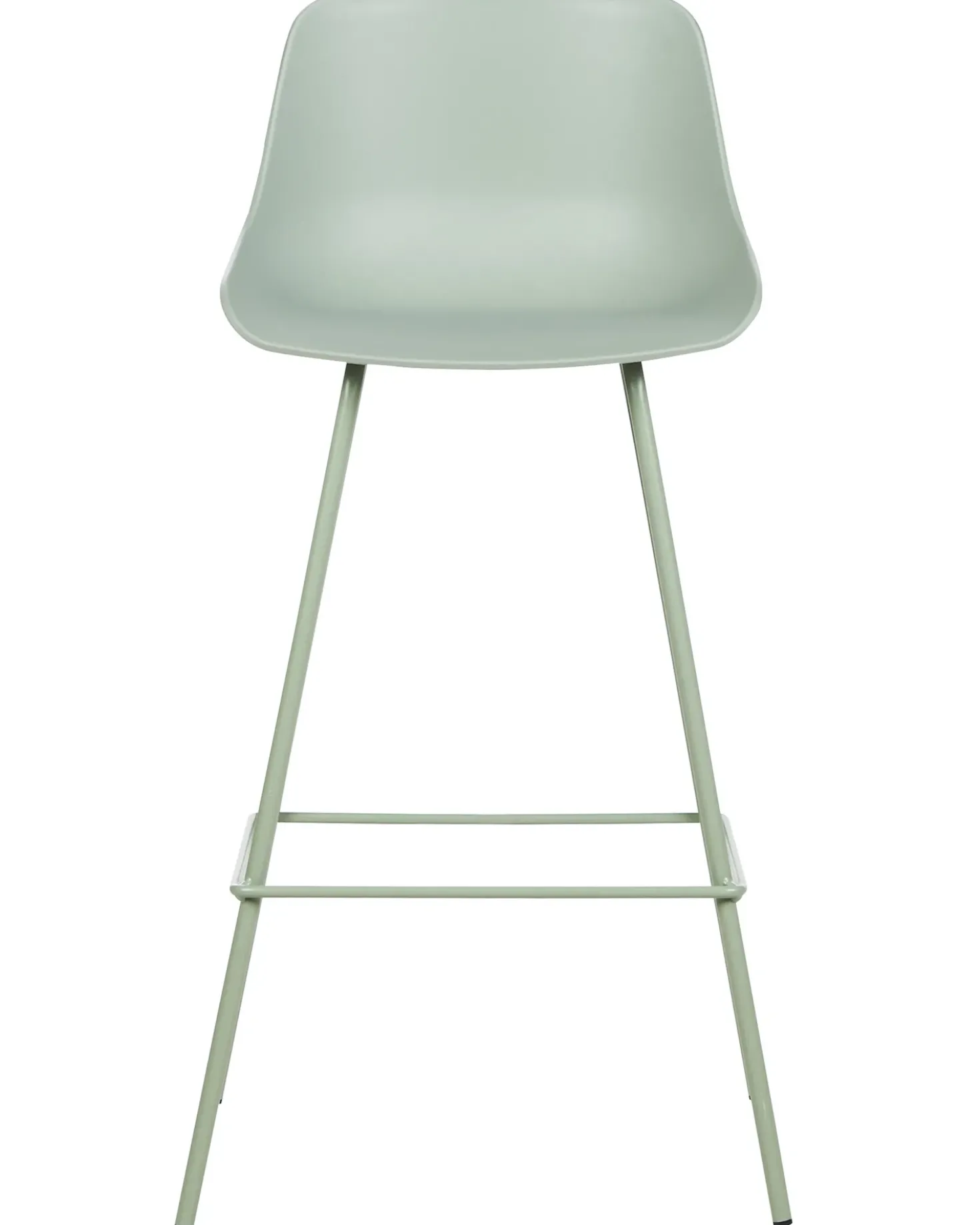 Set di 2 sedie alte EMMET Verde chiaro
