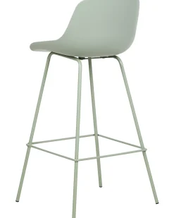 Set di 2 sedie alte EMMET Verde chiaro