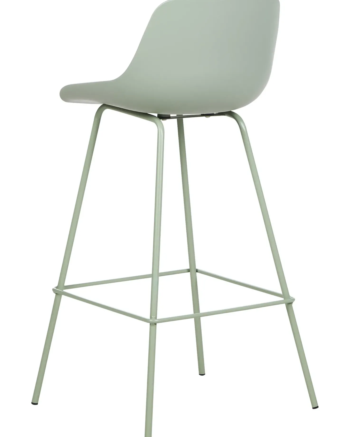 Set di 2 sedie alte EMMET Verde chiaro
