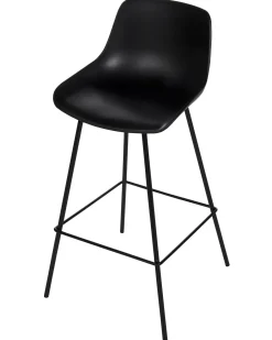 Set di 2 sedie alte EMMET Nero