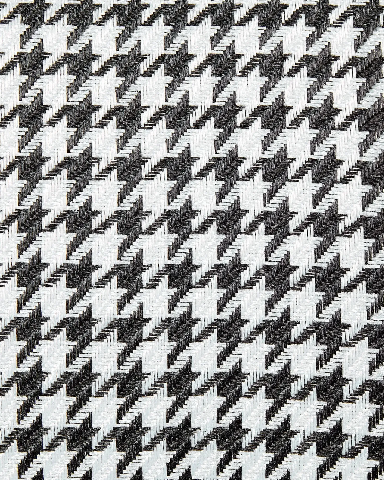 Set di 2 sedie alte FALTON Velluto Nero/Bianco
