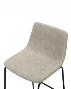 Set di 2 sedie alte FRANKS Beige