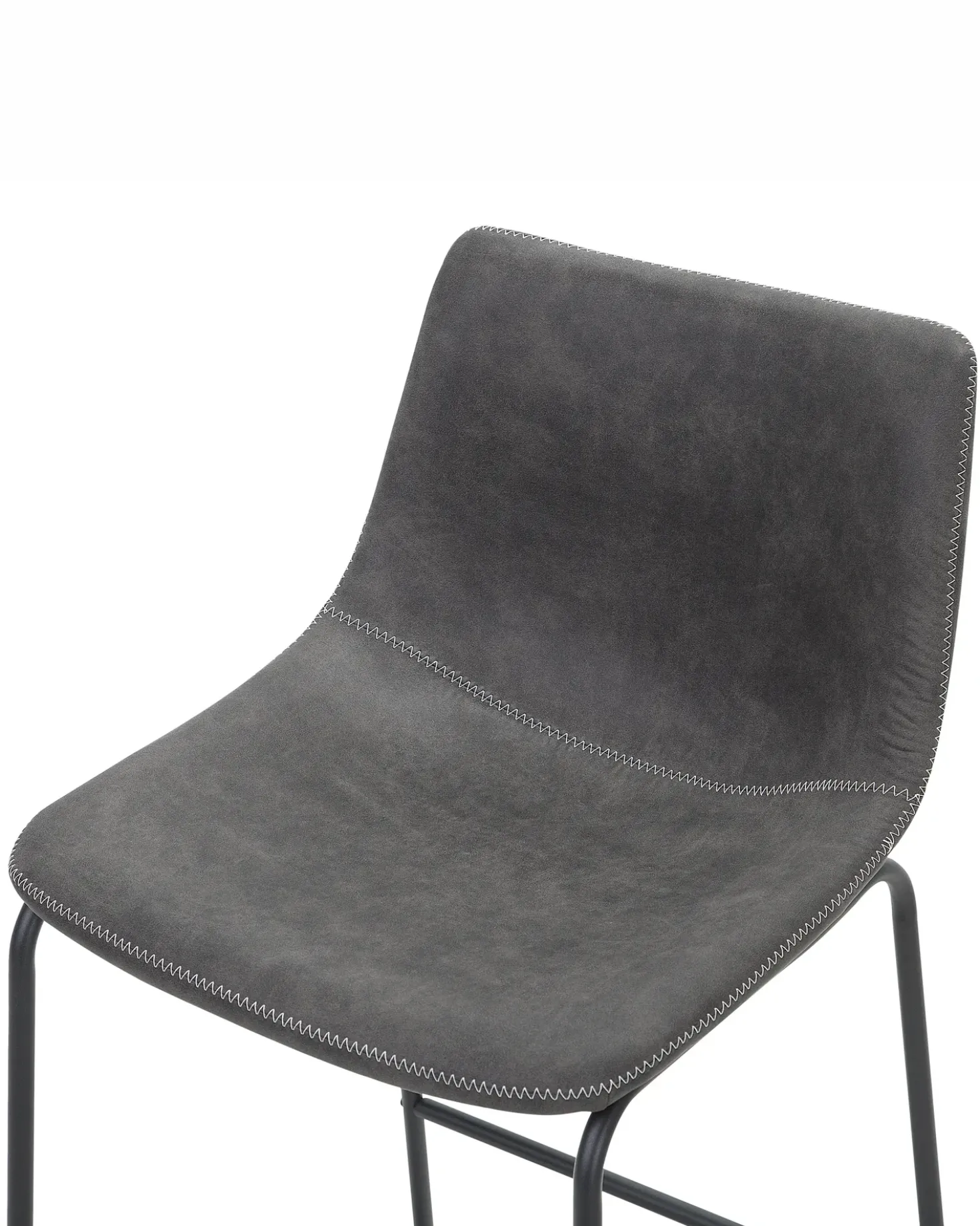 Set di 2 sedie alte FRANKS Grigio