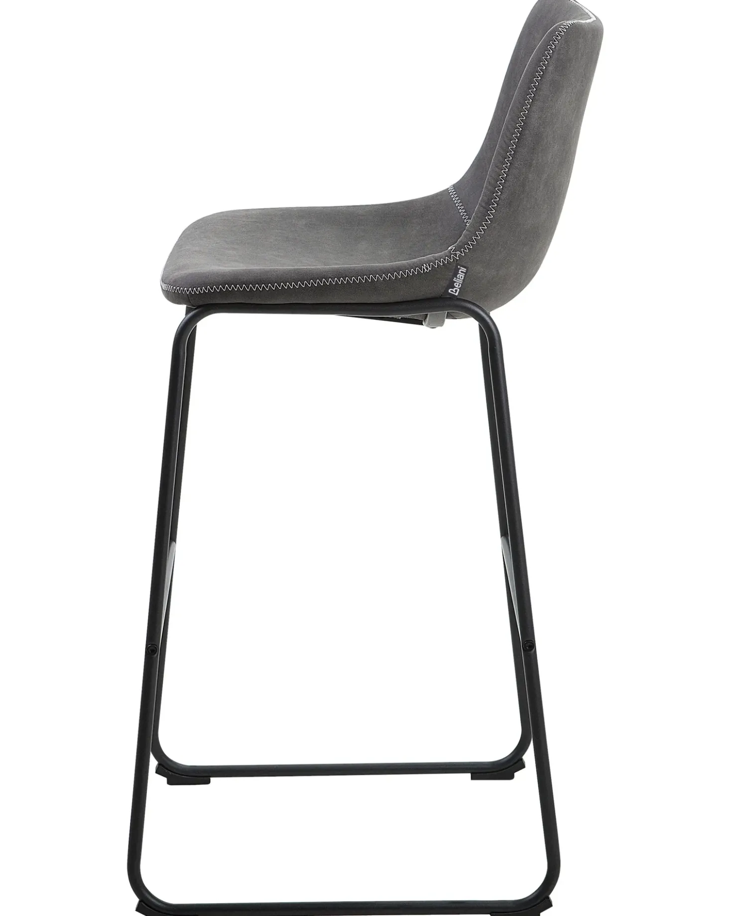 Set di 2 sedie alte FRANKS Grigio