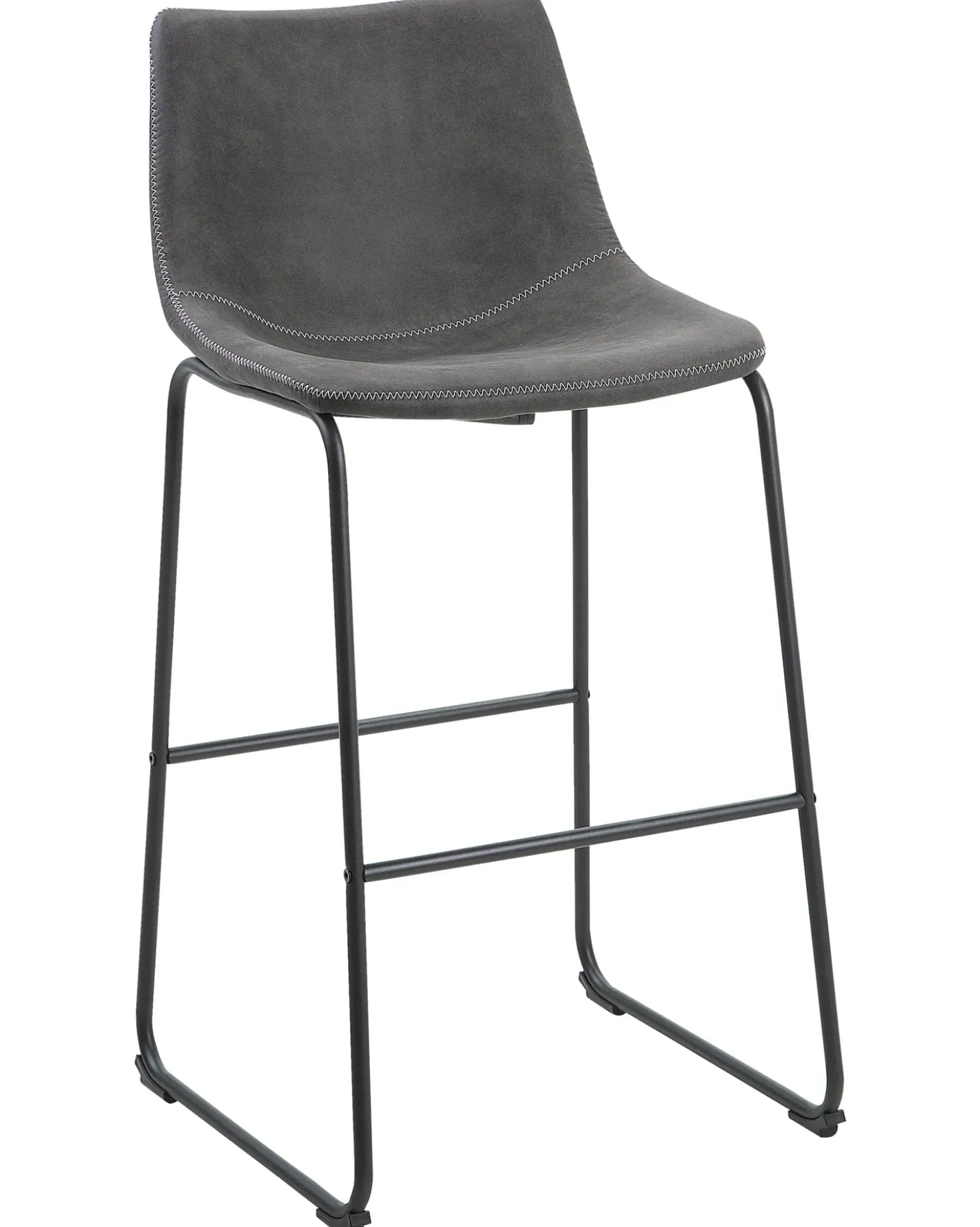 Set di 2 sedie alte FRANKS Grigio