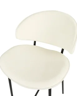 Set di 2 sedie alte KIANA Beige chiaro