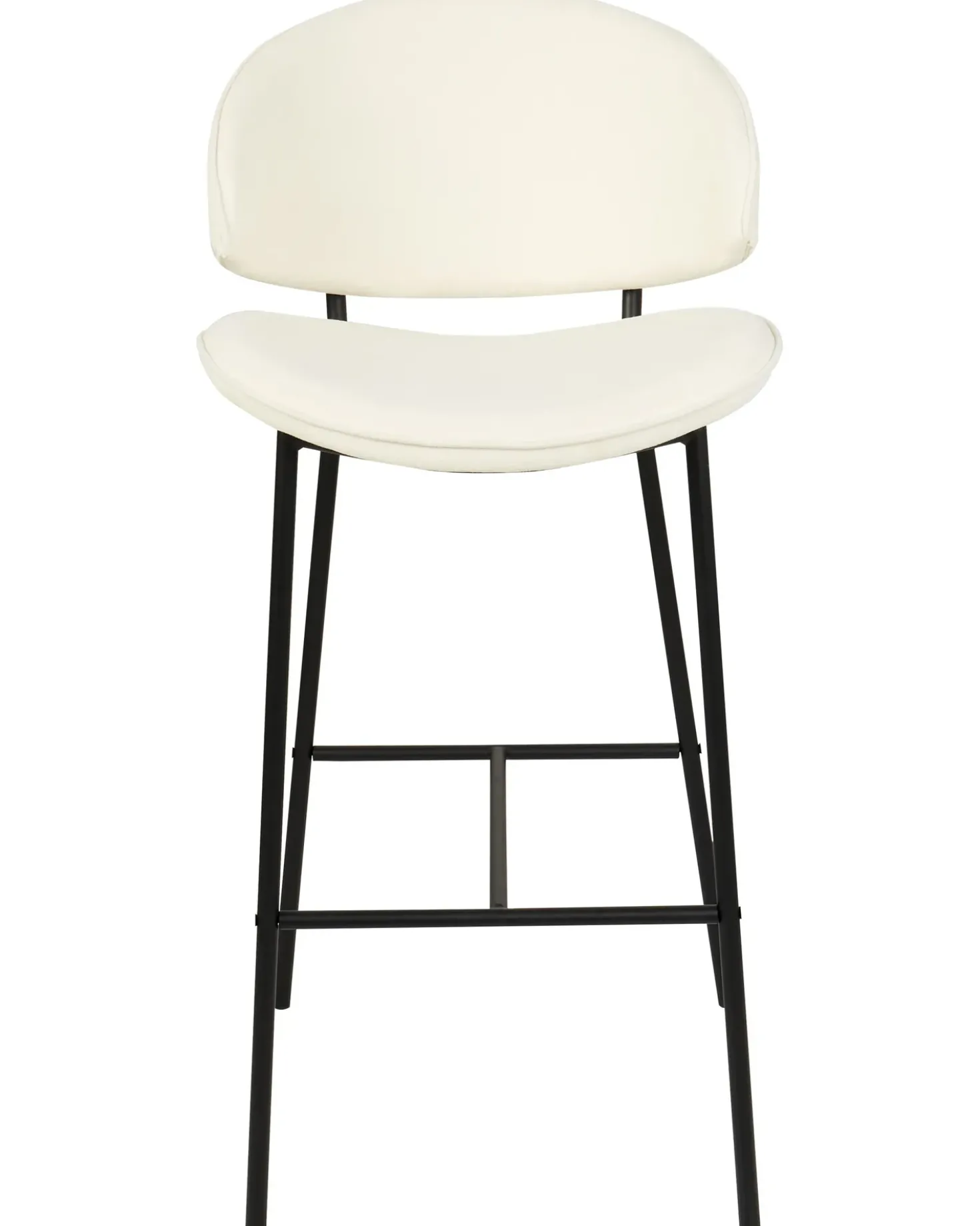 Set di 2 sedie alte KIANA Beige chiaro