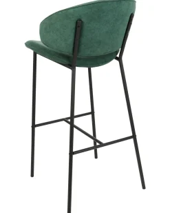 Set di 2 sedie alte KIANA Verde scuro